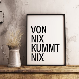 Schwarzwald Dialekt Druck A4 / A3 Schwarzwald Heimat Dialekt Badische Sprüche Poster