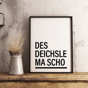 Schwarzwald Bild Dialekt badisch Spruch Schwarzwaldbild Schwarzwalddeko