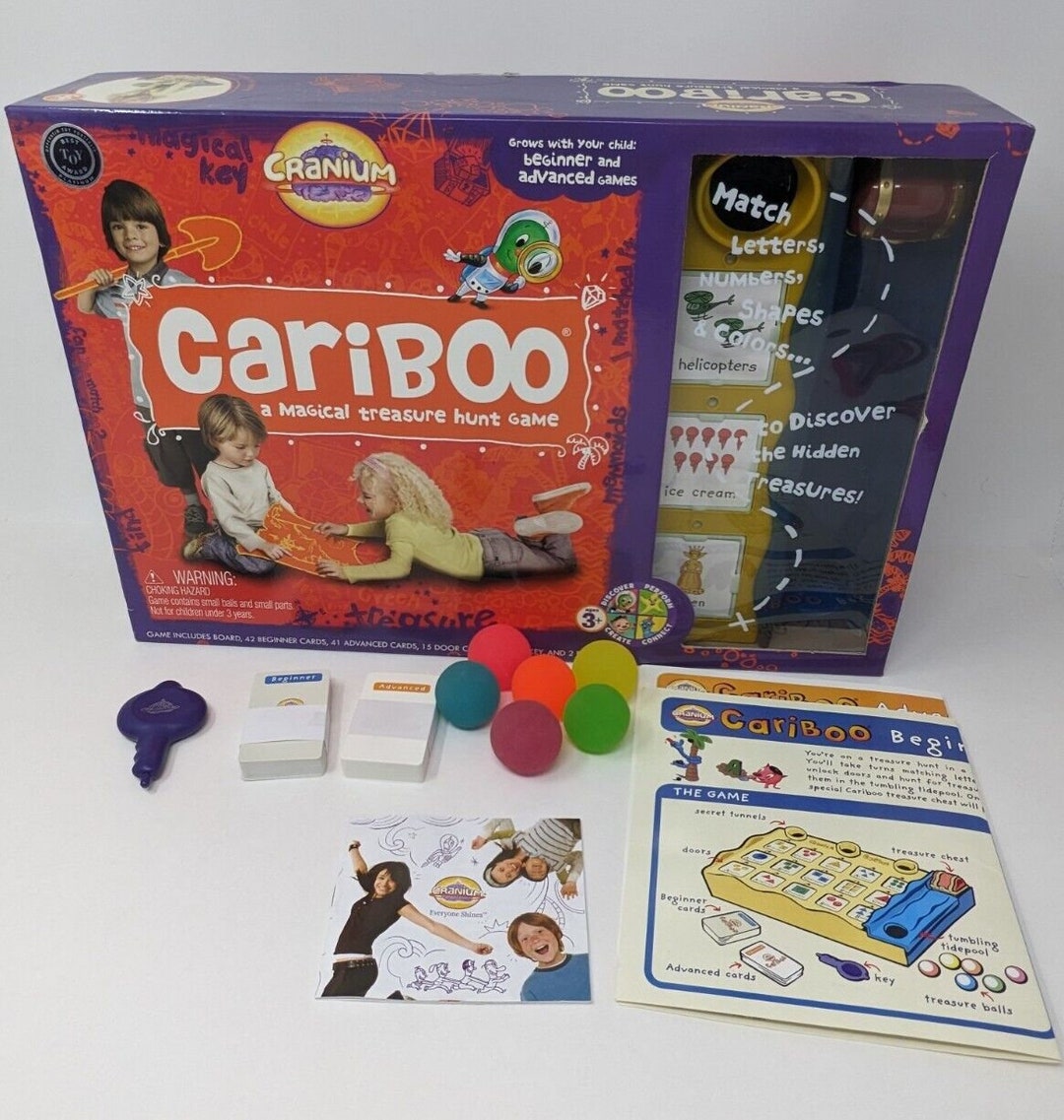 Cranium Cariboo Complete Board Game Expanded Edition Etsy