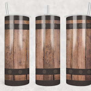 20oz Whiskey Barrel Sublimation Tumbler Png, Whiskey Barrel Sublimation Png, Sublimation Tumbler Whiskey Barrel png, Whiskey Barrel Wrap png