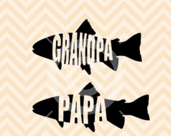 Download Grandpa fishing svg | Etsy