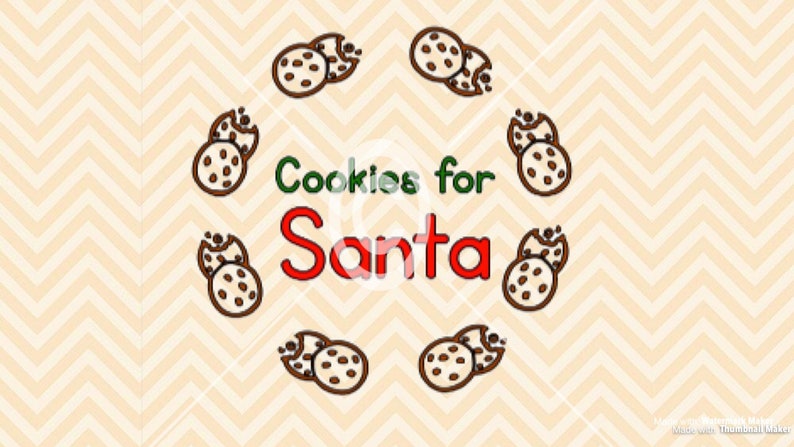 Download Cookies For Santa Svg Christmas Cookie Plate Svg Santa Svg Etsy PSD Mockup Templates