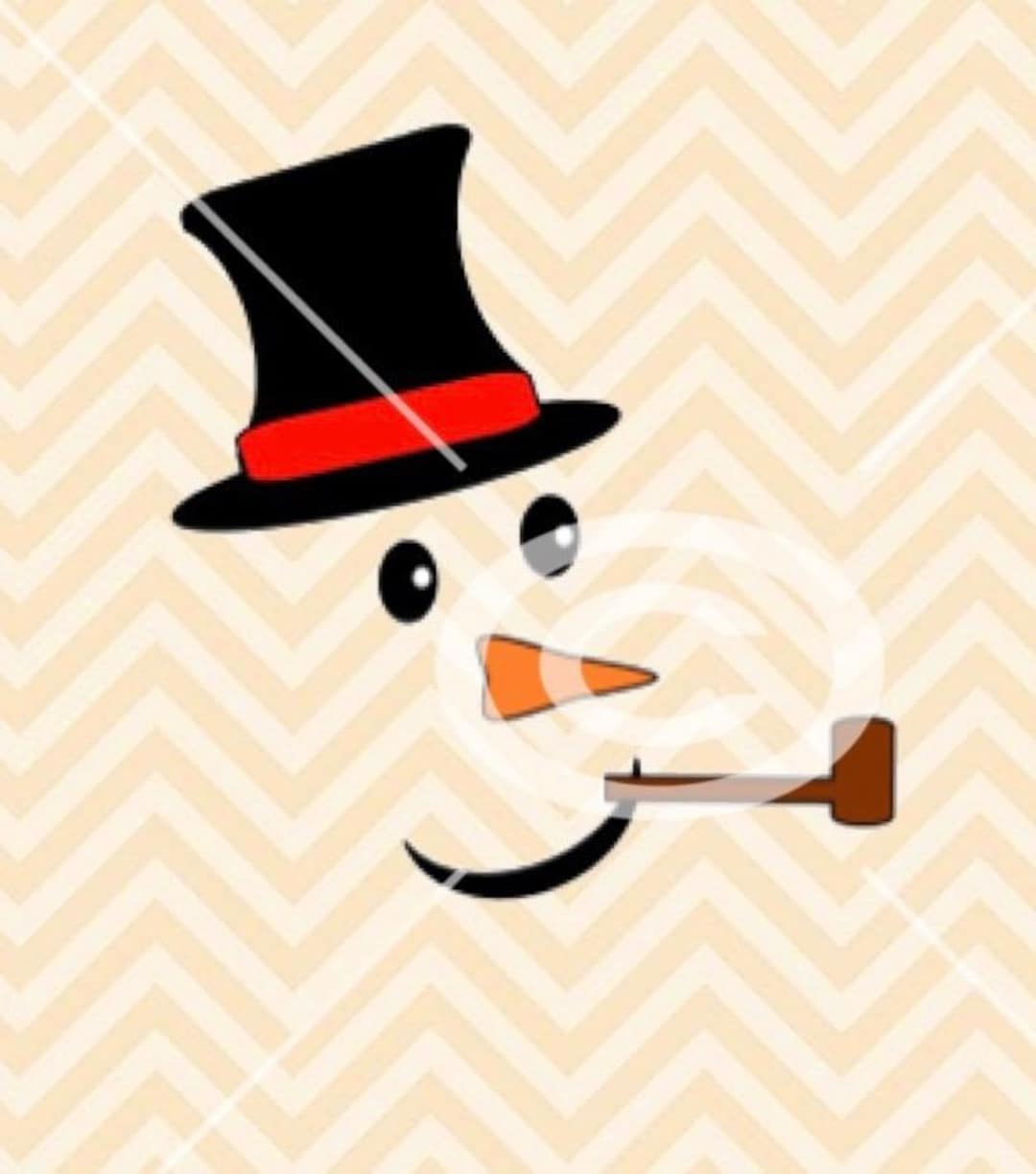 Snowman Face Svg, Frosty Face Svg, Frosty the Snowman Svg, Snowman Svg