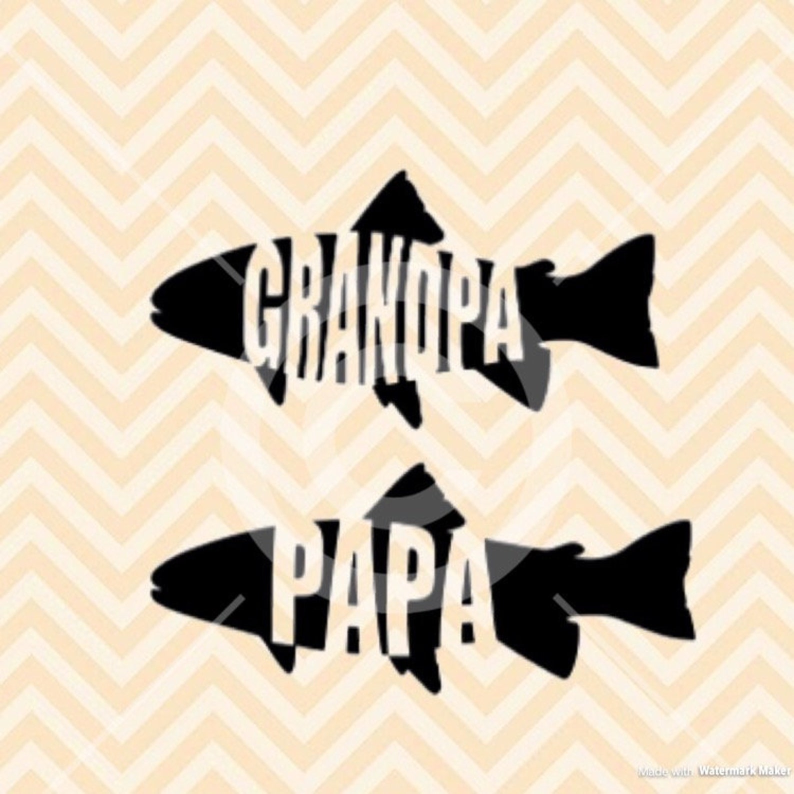 Download Grandpa Fish svg Papa fish svg Fishing svg Grandpa Fishing | Etsy