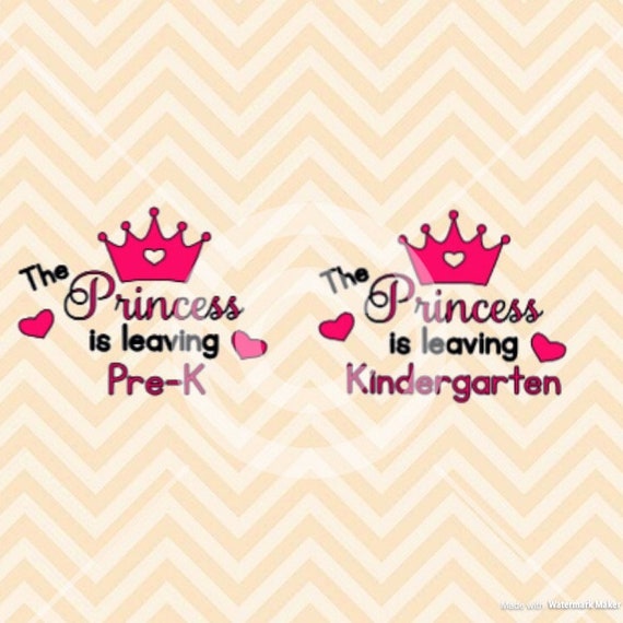 Download End Of Year Pre K Svgend Of Year Kindergarten Svg Princess Etsy
