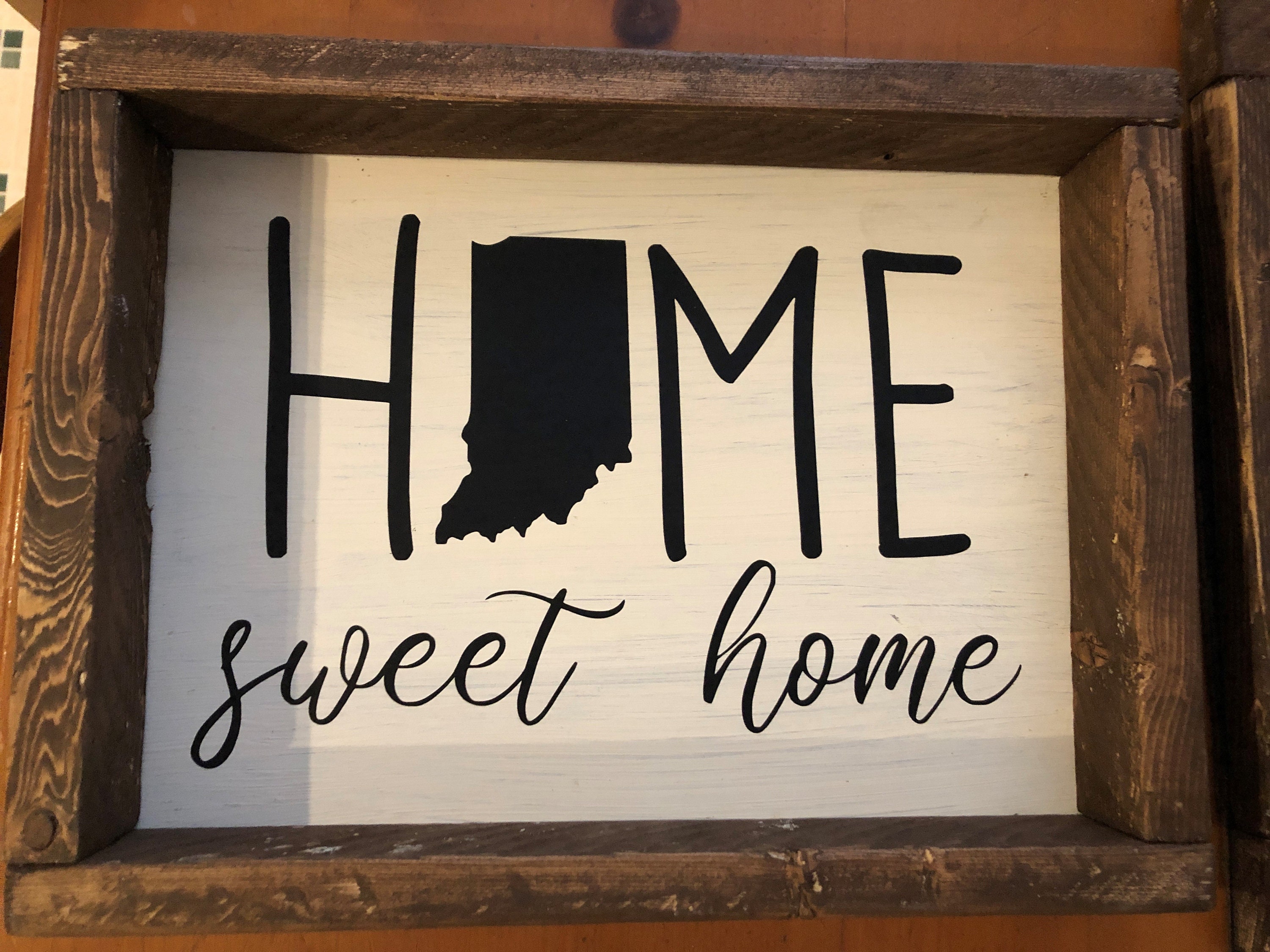 Indiana Home Sweet Home Etsy