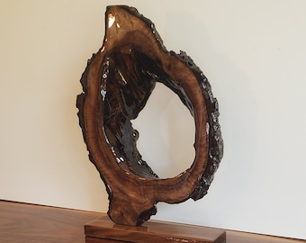 Sculpture live edge Creation one of a kind art