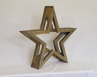 Wooden stars cutout all sizes and lots of colors available farmhouse decor
