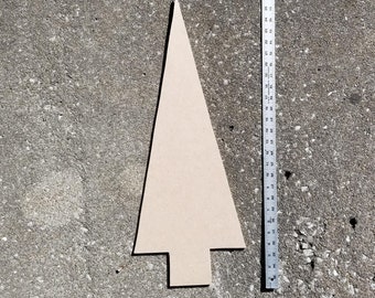 Tree door hanger, Unfinished wood door hanger, Door hanger blank, Wood sign, Christmas tree sign, Tree sign, DIY Christmas tree 26 inch