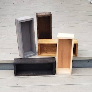 Wood planter box  Centerpiece tray handmade wooden succulent box