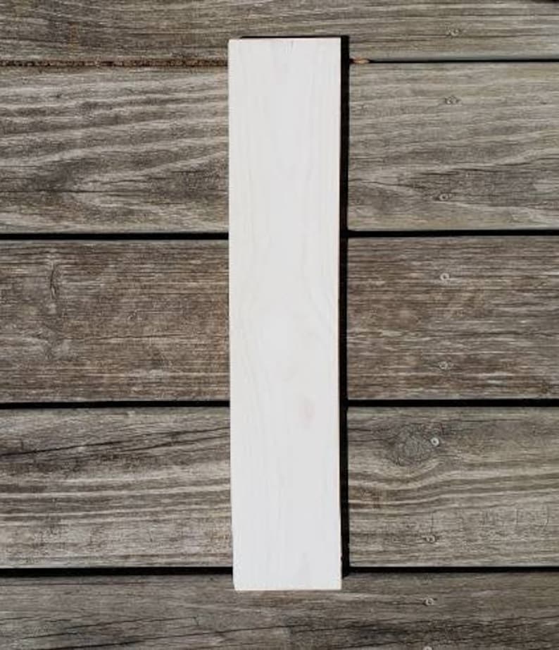 Unfinished Wood Diy Project Unfinished Wood Sign Stained Etsy