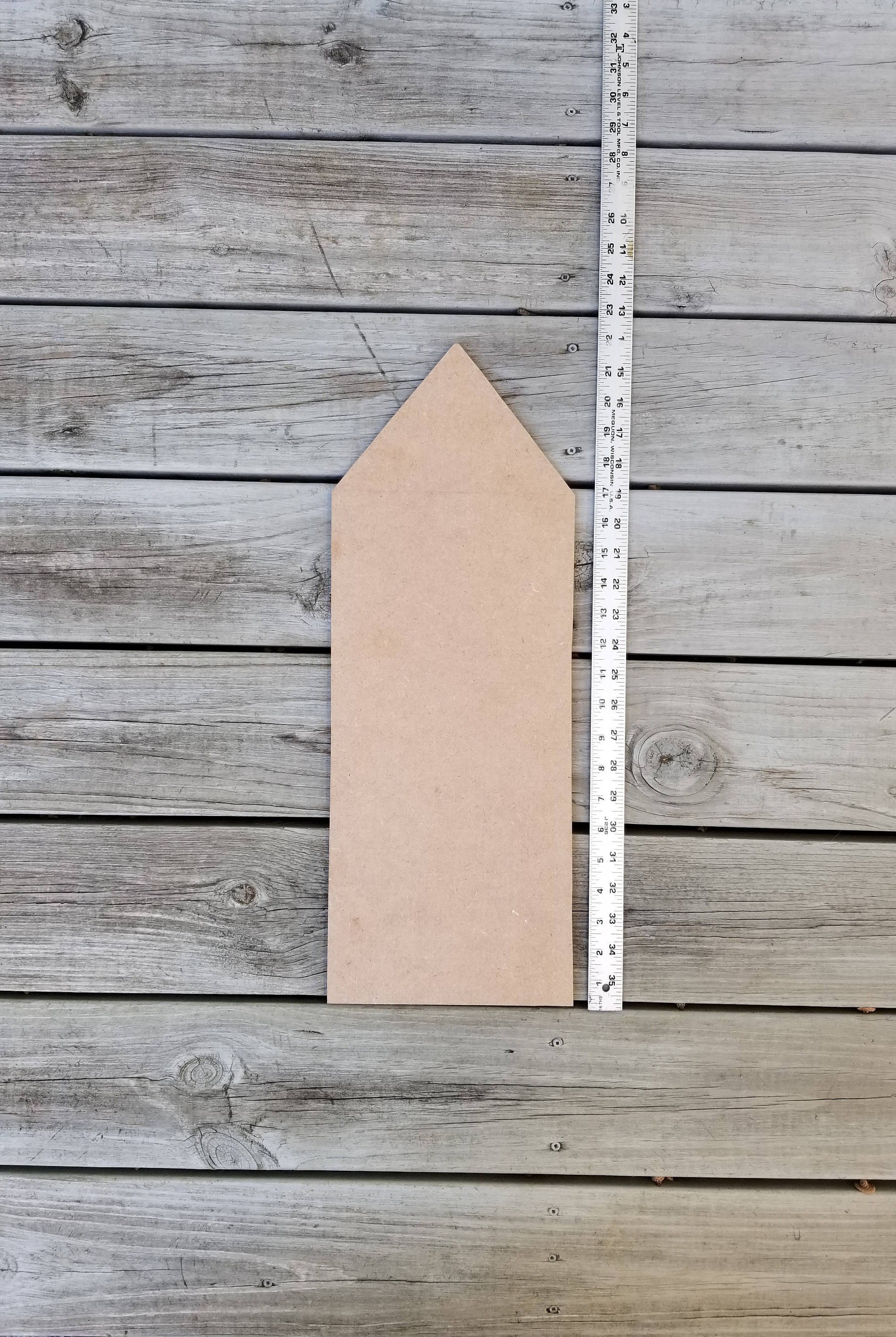 Pencil door hanger unfinished wood door hanger unfinished Etsy