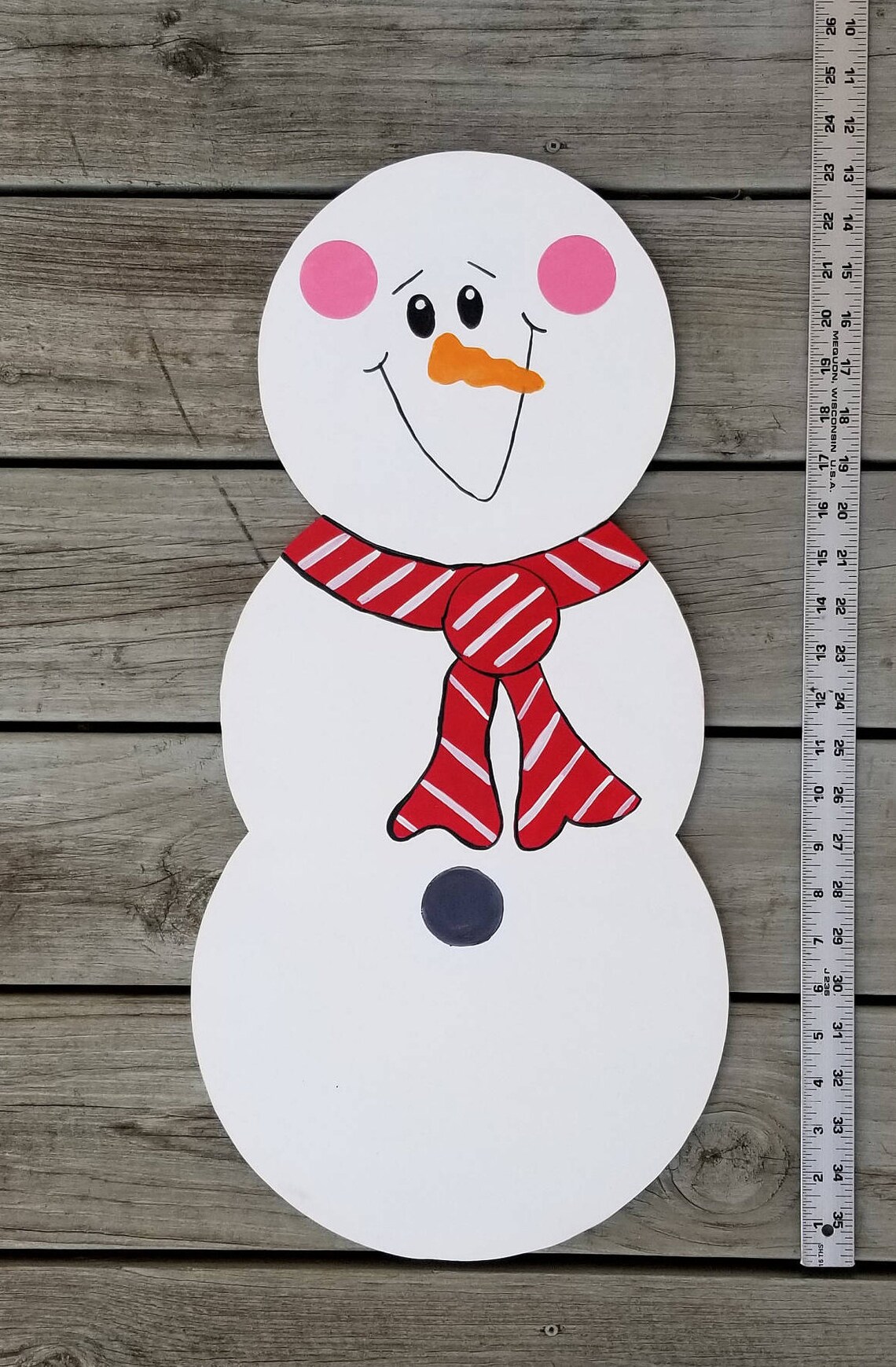 Snowman Door Hanger, Wood Cut Out, Ready to Paint, DIY, Pumkin Stack ...