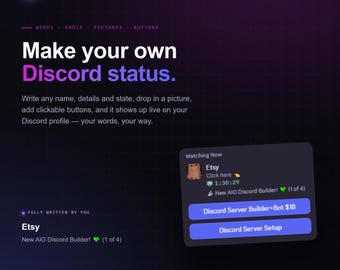 Estado de Discord totalmente personalizable con Custom Buddy