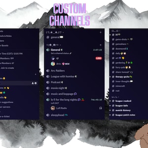 Kawaii Printing Discord Gaming Server Template