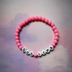 DUA LIPA - Dua Lipa geïnspireerde waaierarmband