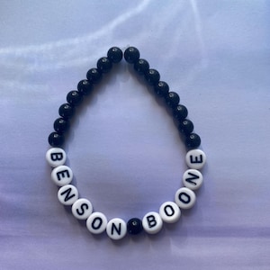 Benson Boone - Personalised Fan Bracelet