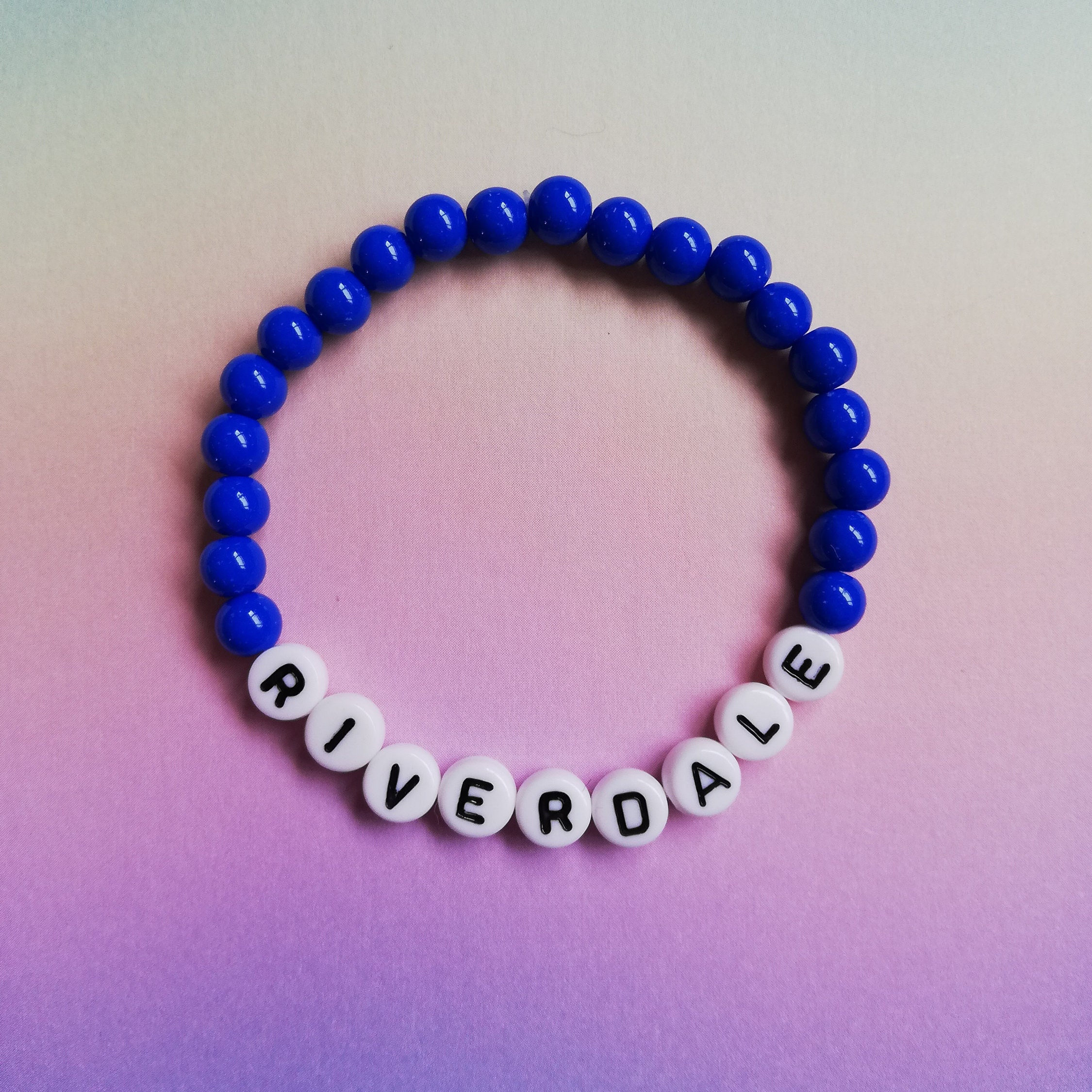 RIVERDALE Personalised Riverdale Fan Bracelet Etsy