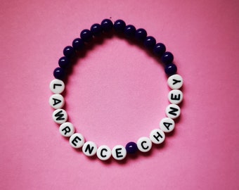 LAWRENCE CHANEY - Personalised RuPaul's Drag Race UK Inspired Fan Bracelet