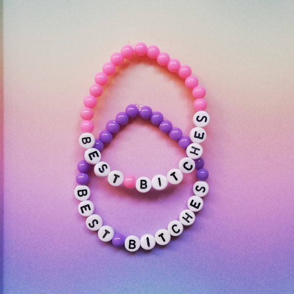 BEST BITCHES - Personalised Friendship Bracelets