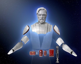 General Obi-Wan Kenobi | Jedi clone wars armor | Lord | Ahsoka | head