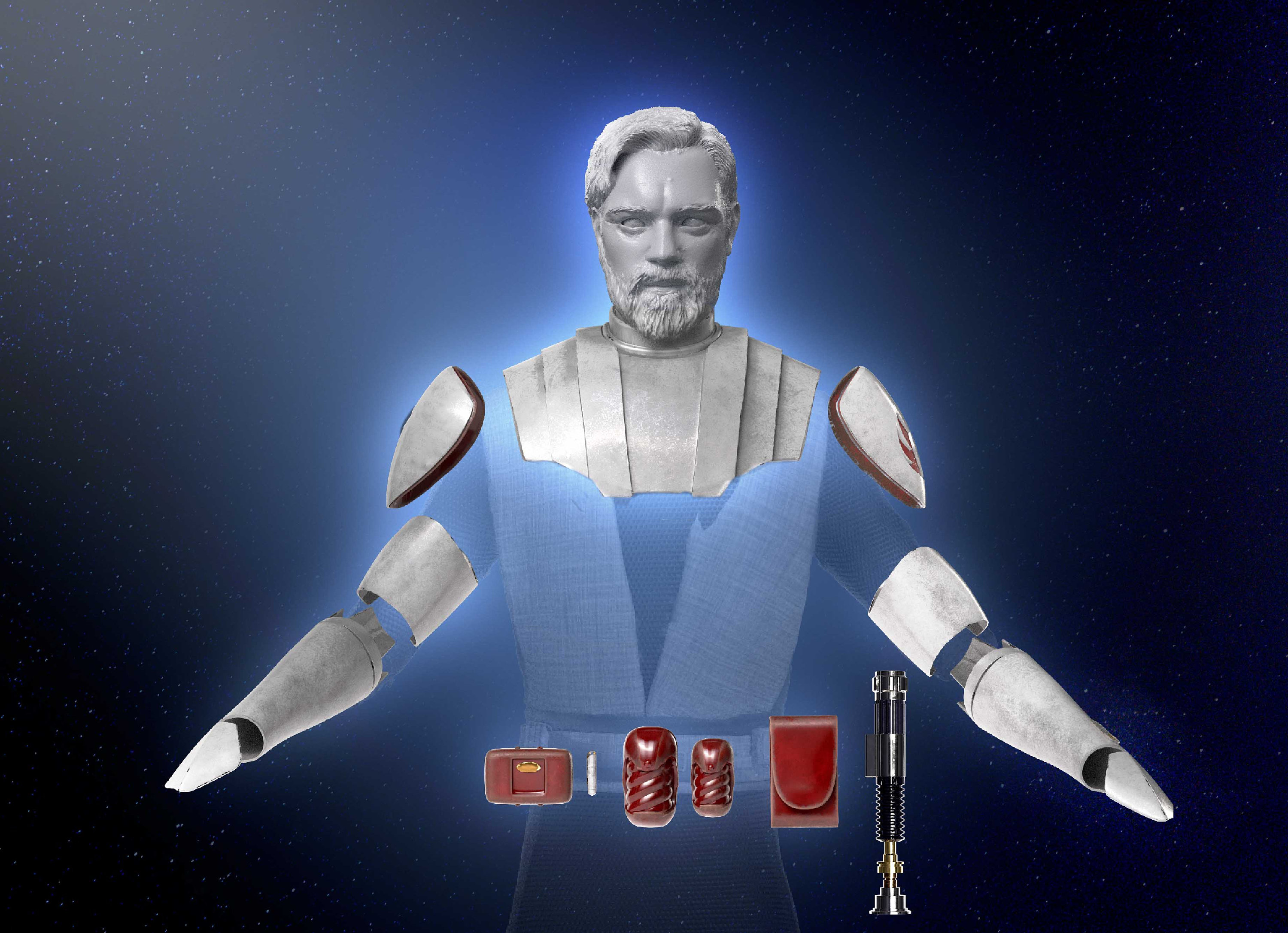 Obi Wan Kenobi Kostuum Doe Het Zelf Obi Wan Kenobi Costume