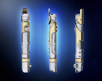 Jod Na Nawood lichtzwaard | skeletbemanning | Star Wars | 3D-afdrukmodel kapitein Silvio