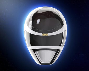 Black Power Ranger|Helmet | Power Rangers- In Space | 3d Print model