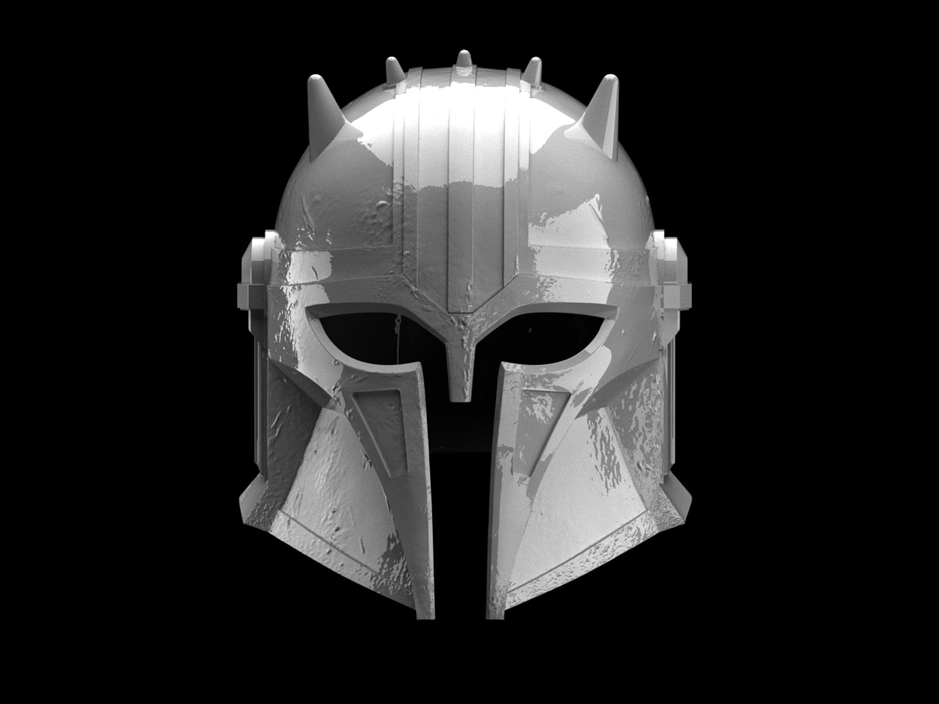 ARMORER THE MANDALORIAN Helmet 3d Print Model Etsy