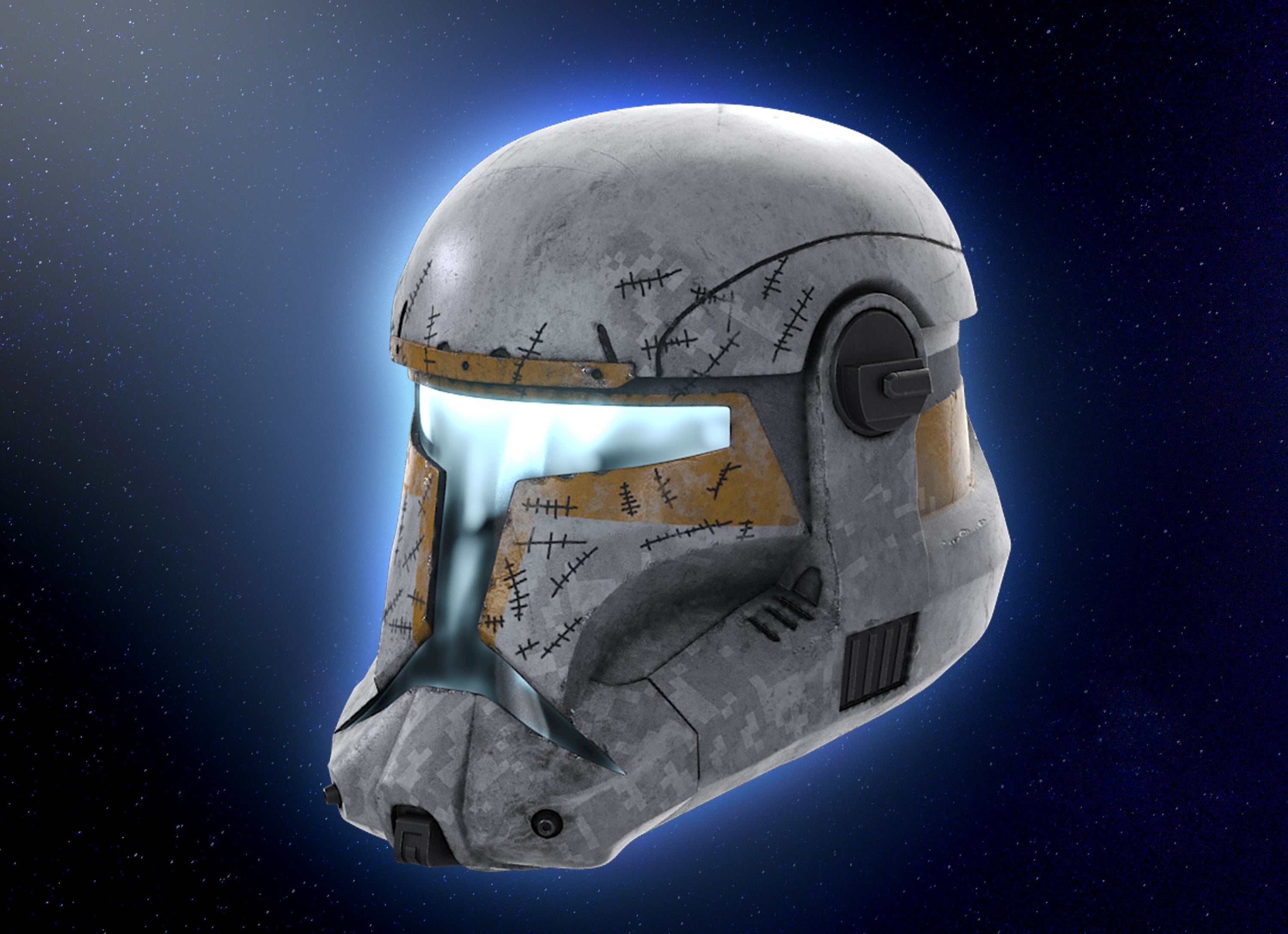 クローン・コマンドー グレゴール ヘルメット：スター・ウォーズ 3D