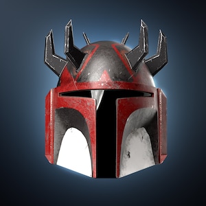 Mauldalorian | Ahsoka | Darth Maul | Death Watch | Mandalorian helmet 3d model print