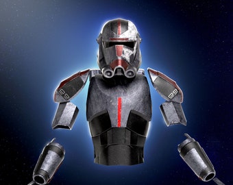 Hunter| Armor|Bad Batch| Star Wars | 3d Print model