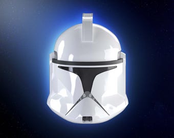 Clone  | Helmet| Attack of the Clones| Phase 1| Star Wars | 3d Print model