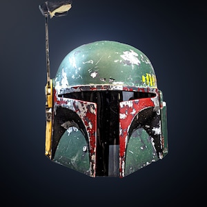 Boba Fett Empire Strikes Back / Casco / Star Wars / Modelo de impresión 3D