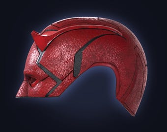 デアデビル ボーンアゲイン 3Dプリント ヘルメット キット 赤 デアデビル ボーン アゲイン | カウル マスク ヘルメット | 3D