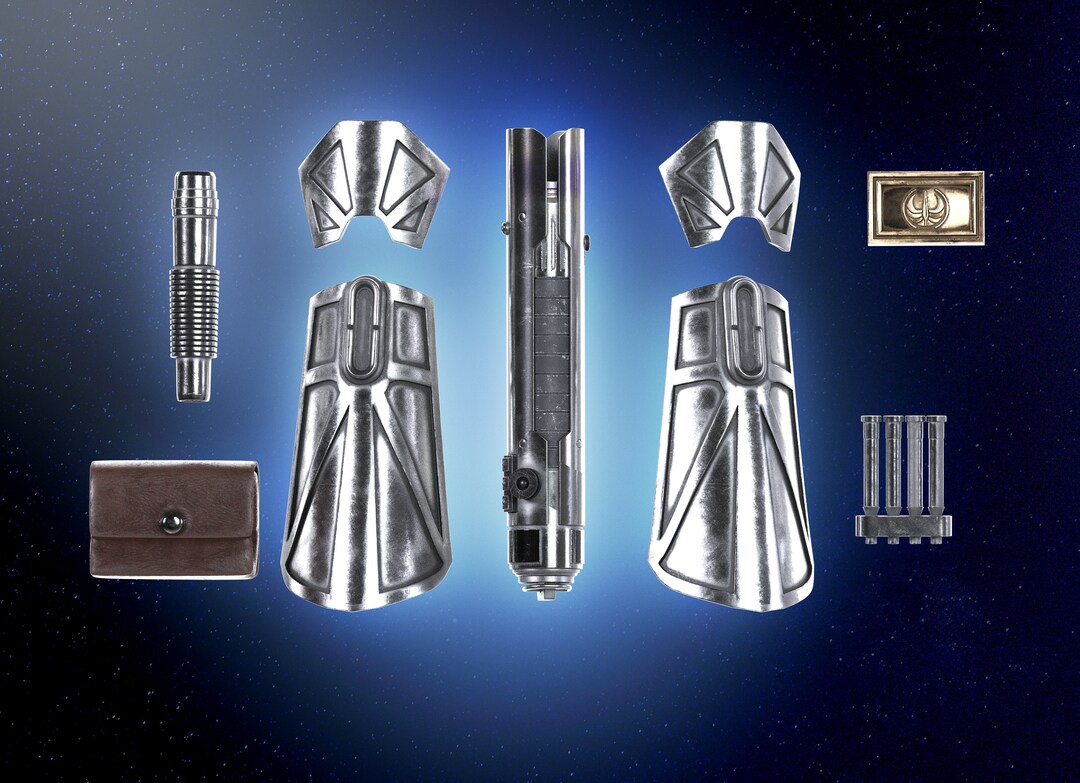 Master Sol the Acolyte Star Wars Armor Jedi Lightsaber 3d Print