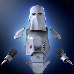 Snowtrooper helmet armor | Star Wars | empire strike | model 3d print