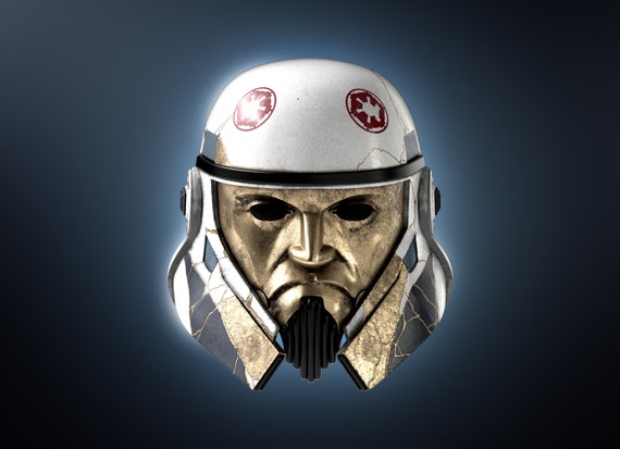 Captain Enoch Stormtrooper Helmet 3D Model - Ahsoka Series