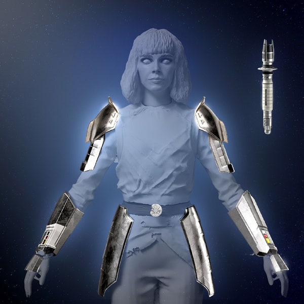 Shin Hati / Ahsoka / armadura / sable de luz / modelo de impresión 3D