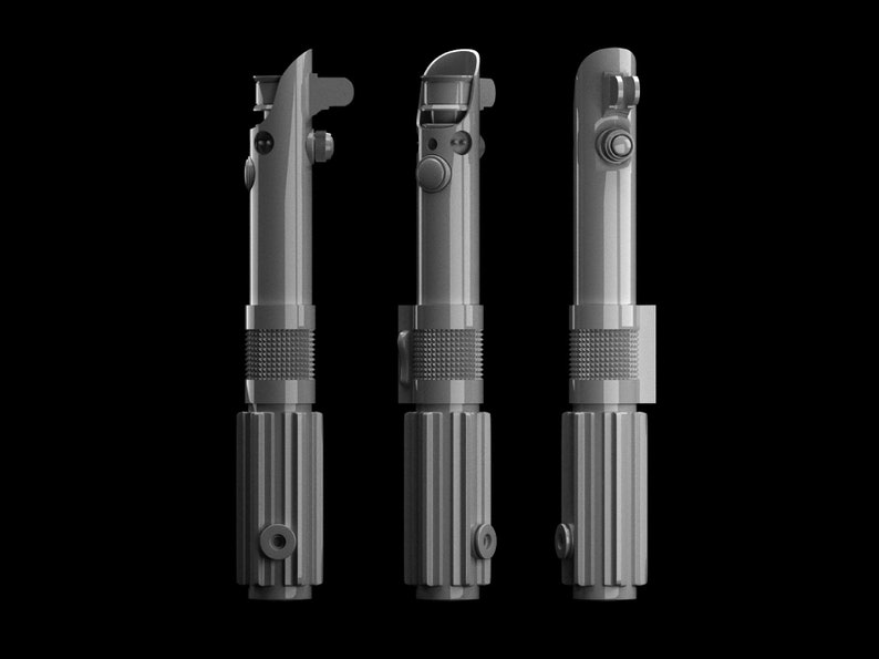 Anakin lightsaber | Ravenge of The Sith | Star Wars | 3d Print model image 2
