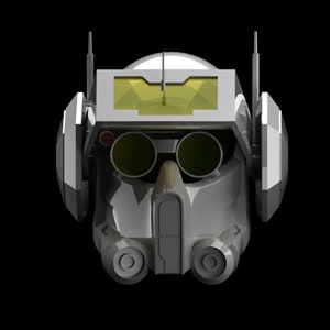 Tech| Helmet | The Bad Batch| Star Wars | 3d Print model