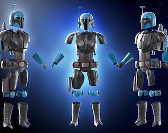 Axe Woves | Armor | The Mandalorian | season 2| Star Wars | 3d Print model