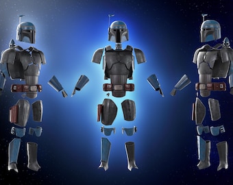 Axe Woves | Armor | The Mandalorian | season 3| Star Wars | 3d Print model