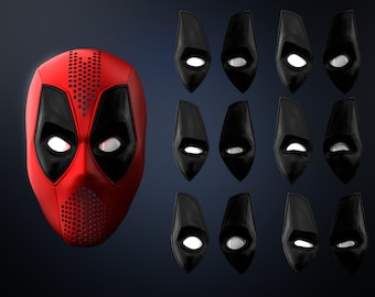 Deadpool | faceshell mask | shell| 3d Print model