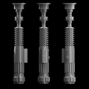 Obi Wan Kenobi lightsaber | Revenge of the Sith| Star Wars | 3d Print model