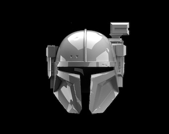 Paz Vizsla/ Mandalorian/ Mando pesante/Casco/ Star Wars/ The Mandalorian/ Modello di stampa 3D