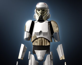 3D-modelset Captain Enoch Stormtrooper-pantser en helm (digitale download)