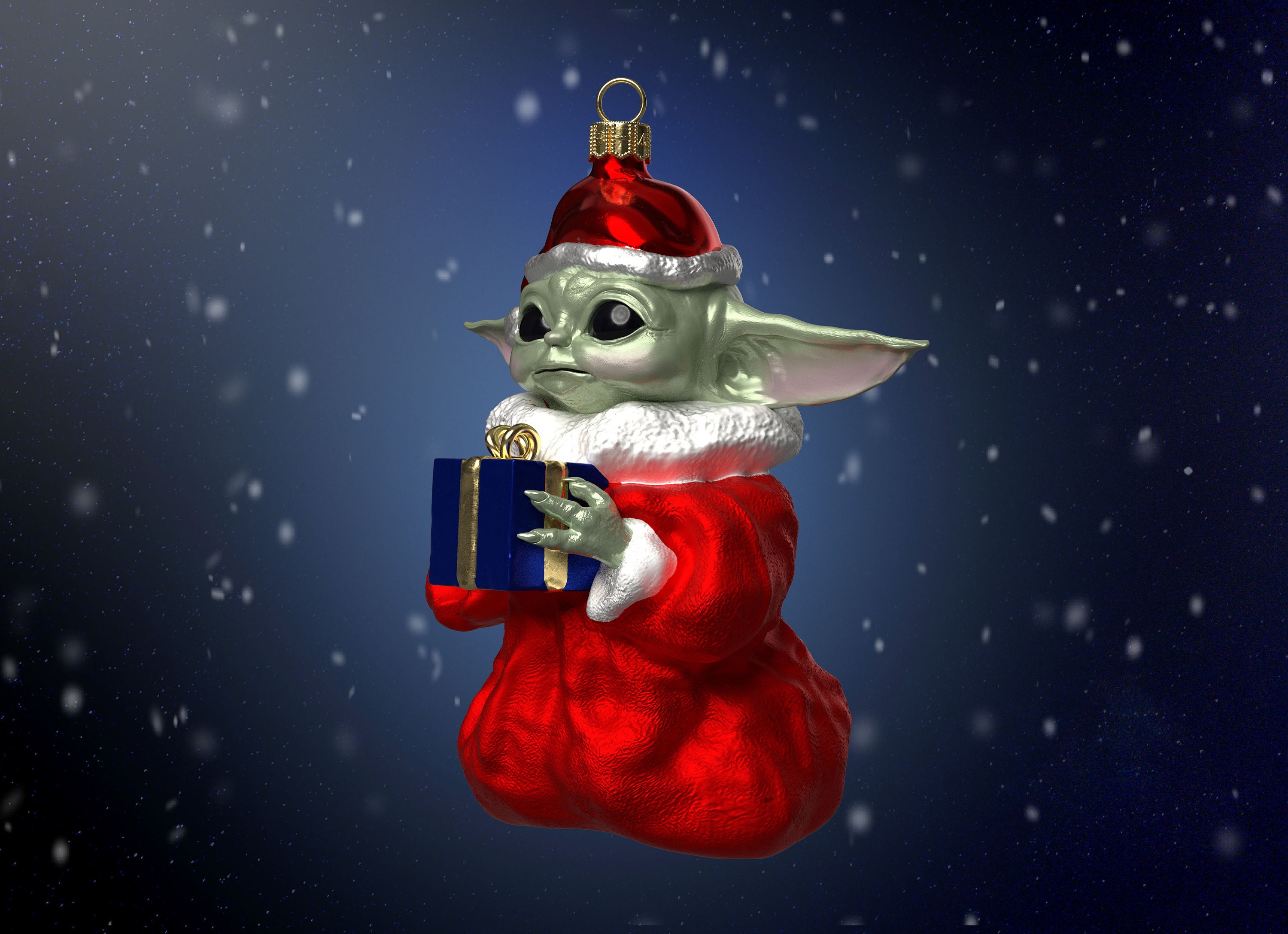 ベビーヨーダ | グローグー | クリスマスツリーの飾り物