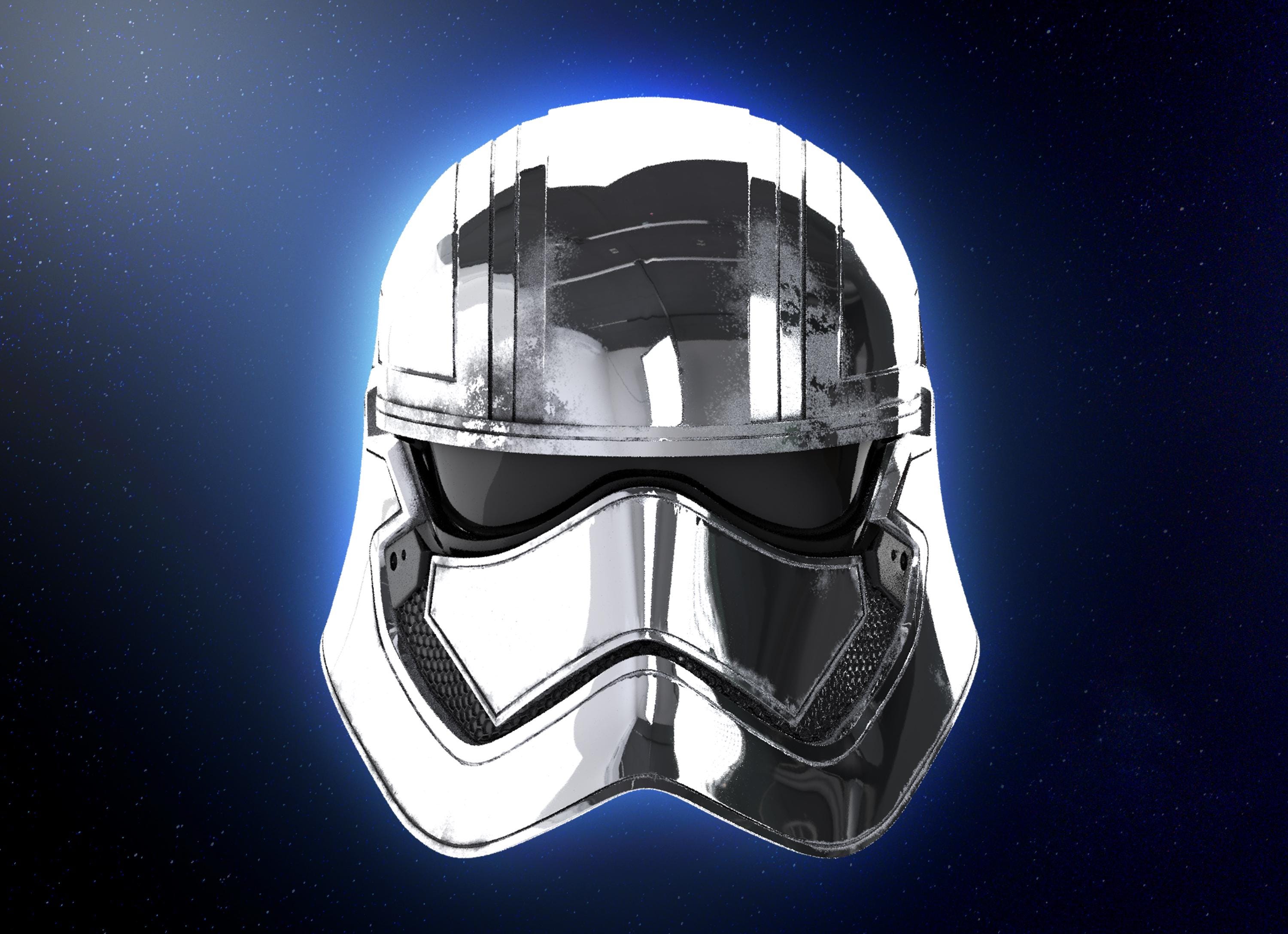 Phasma|Helmet| Star Wars | Force Awakens | The Last Jedi| 3d Print model
