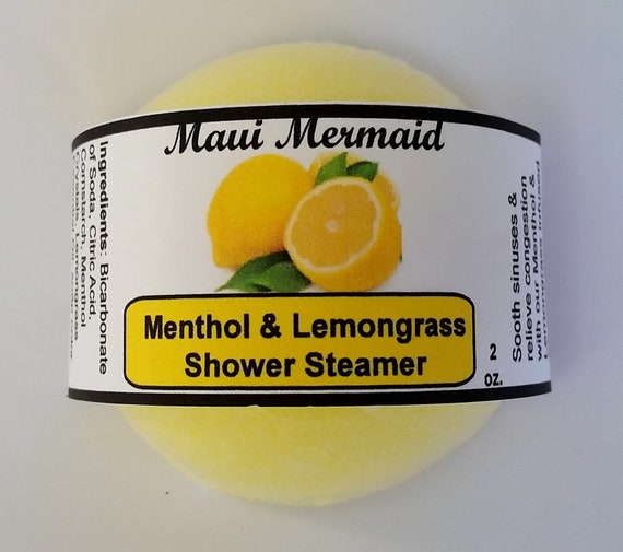 RECIPE: Menthol & Lemongrass Infused Shower Steamers 
